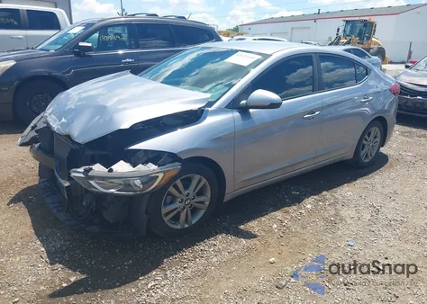 2017 Hyundai Elantra Se из США, поврежденный, VIN 5NPD84LF1HH031998